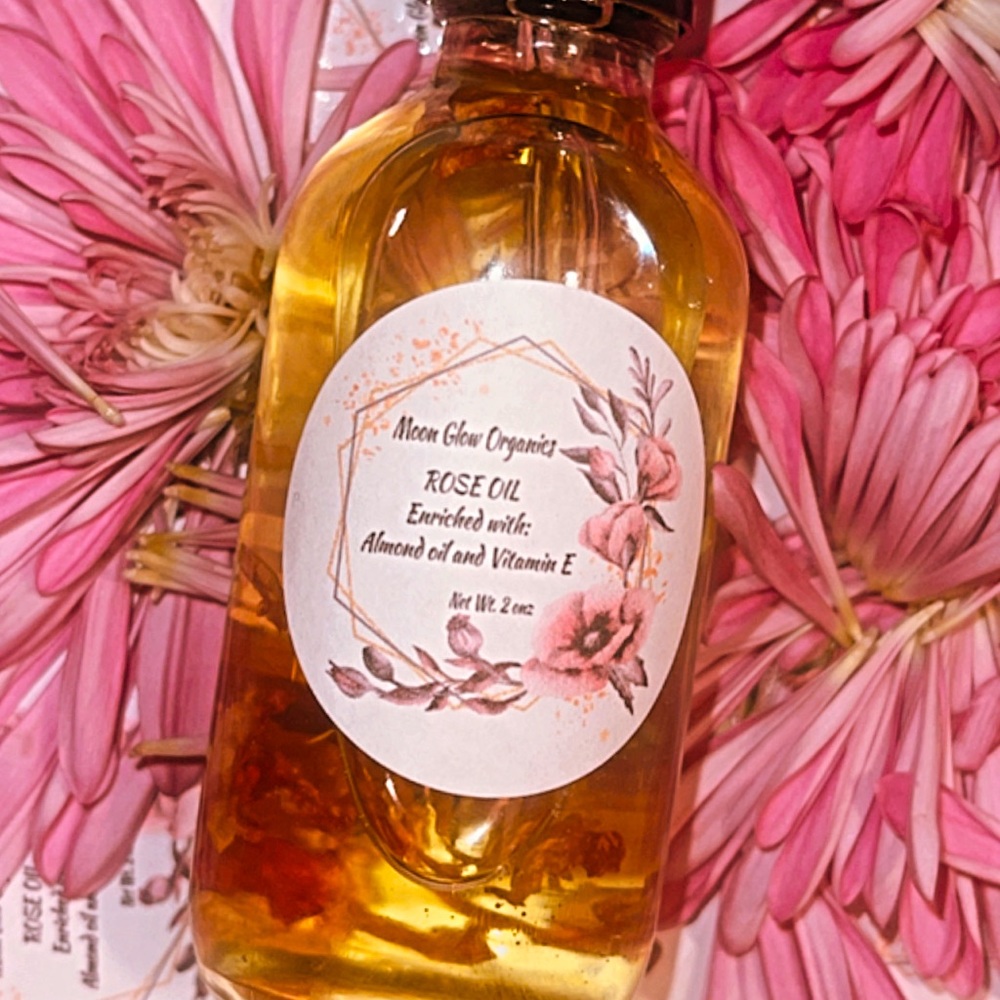 Organic Rose oil.